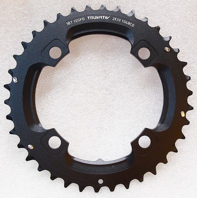 SRAM Truvativ MTB X0, X9, 2x10 speed 38T Chainring BCD 104mm